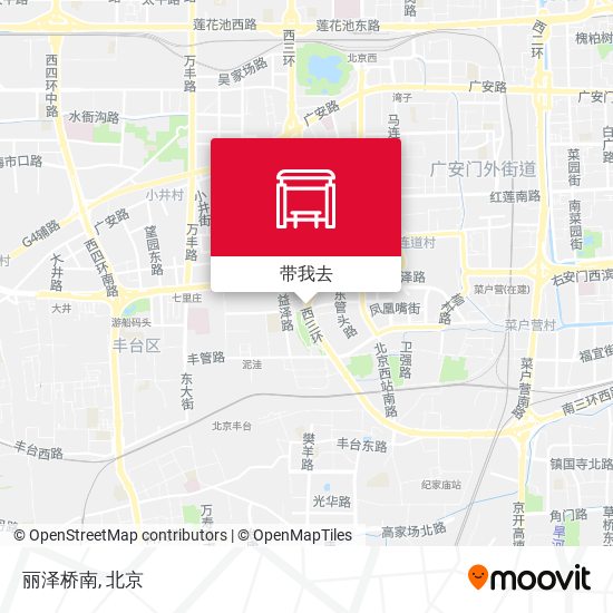 丽泽桥南地图