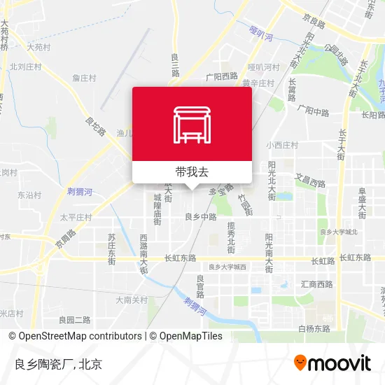 良乡陶瓷厂地图