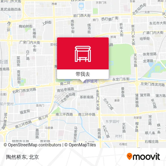 陶然桥东地图