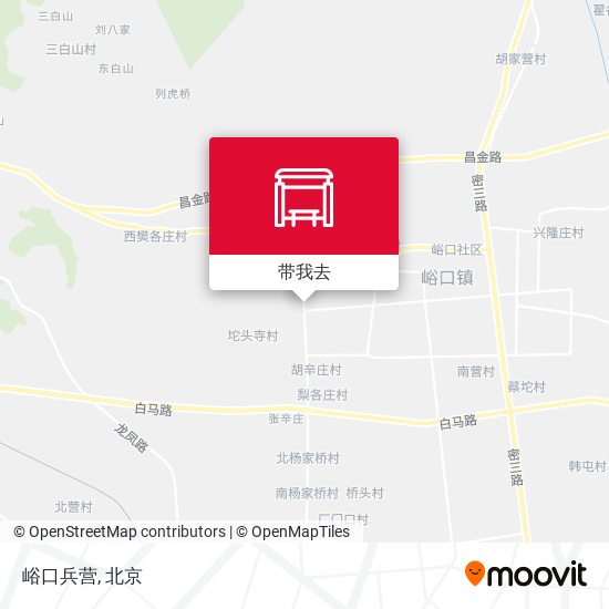 峪口兵营地图