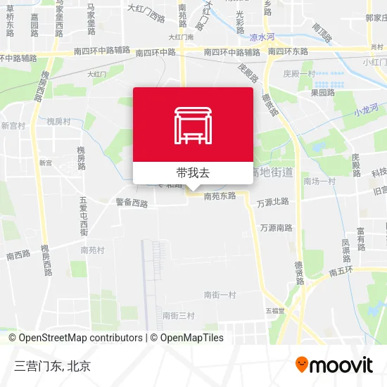 三营门东地图