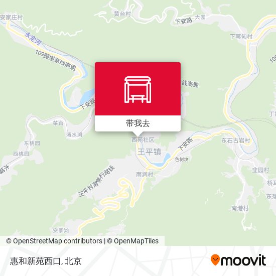 惠和新苑西口地图
