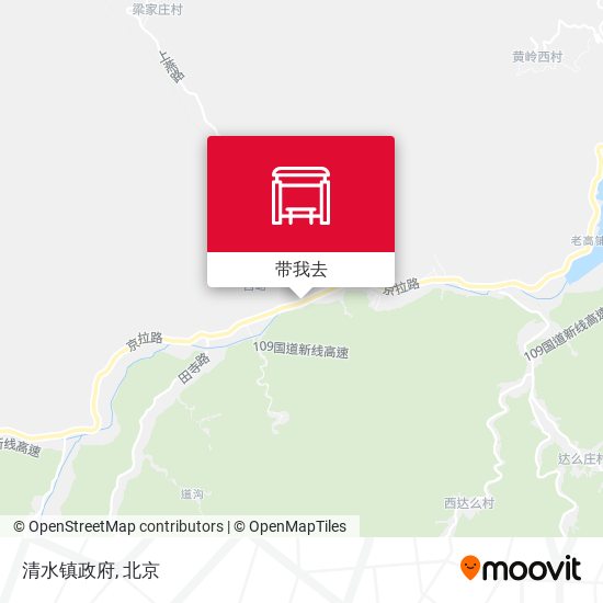 清水镇政府地图