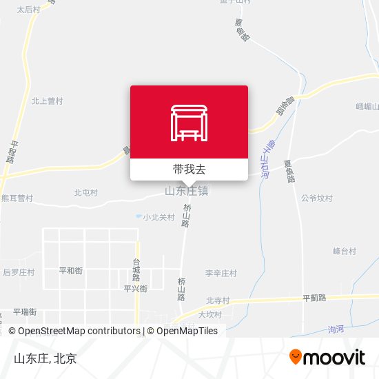 山东庄地图