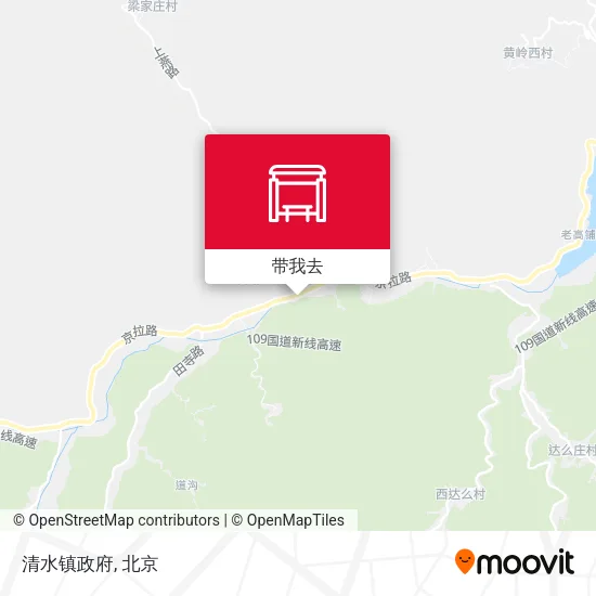 清水镇政府地图