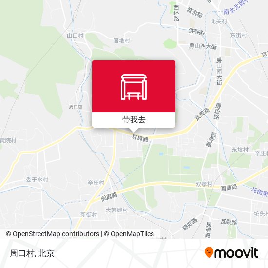 周口村地图