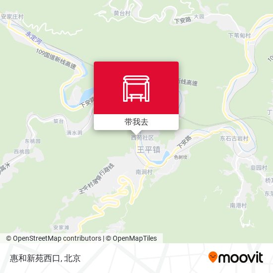 惠和新苑西口地图