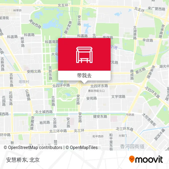 安慧桥东地图