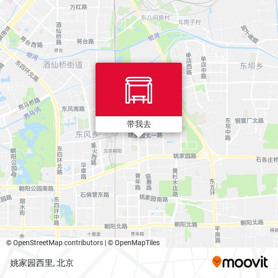 姚家园西里地图