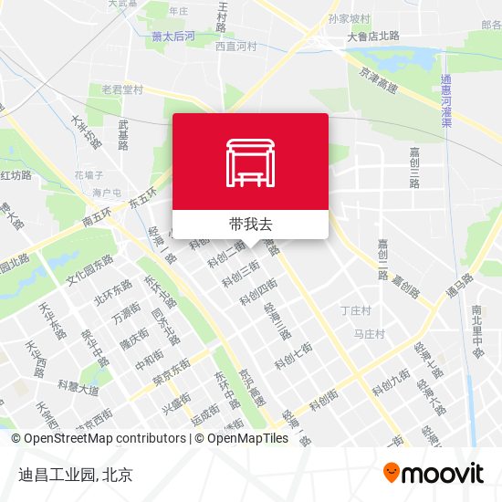 迪昌工业园地图