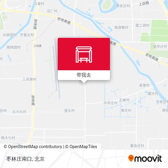 枣林庄南口地图