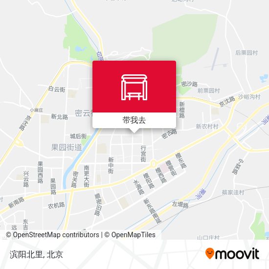 滨阳北里地图