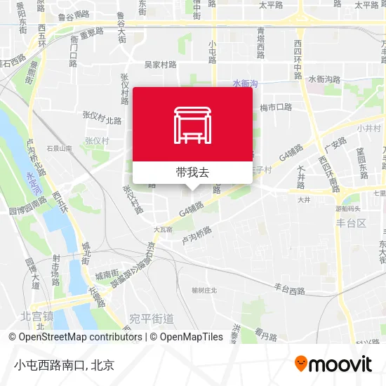小屯西路南口地图
