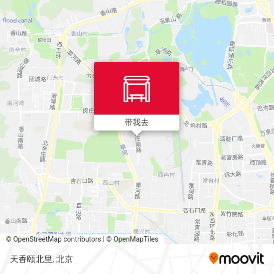 天香颐北里地图