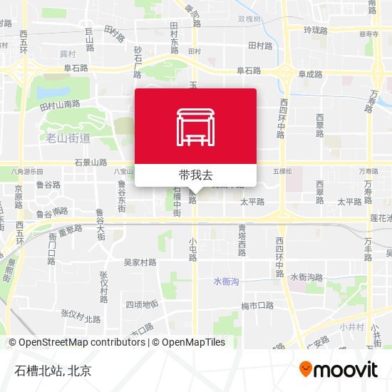 石槽北站地图