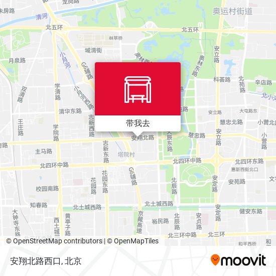 安翔北路西口地图