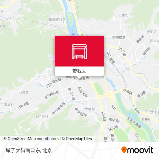 城子大街南口东地图