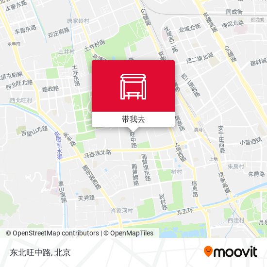 东北旺中路地图