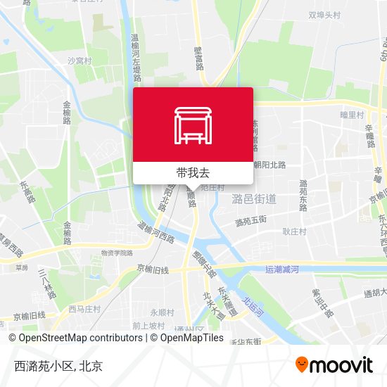 西潞苑小区地图