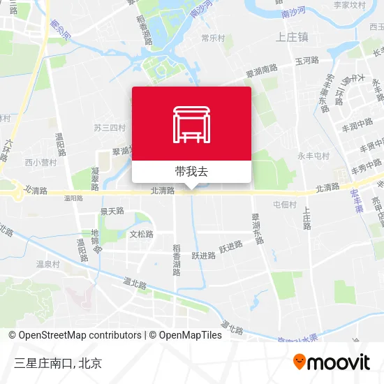 三星庄南口地图