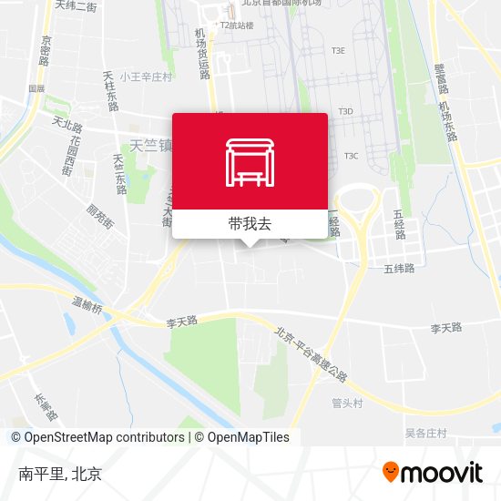 南平里地图