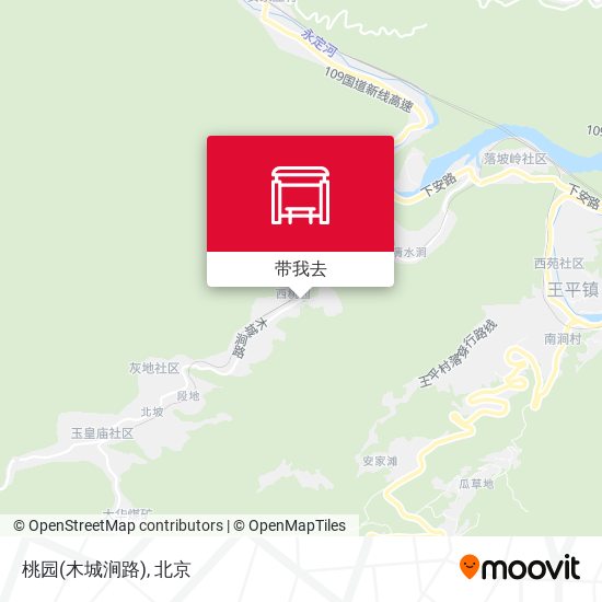 桃园(木城涧路)地图