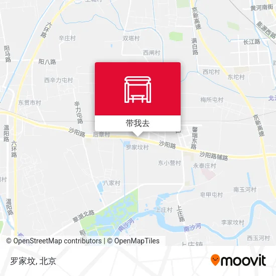 罗家坟地图