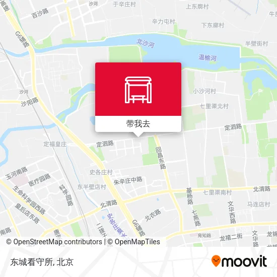 东城看守所地图