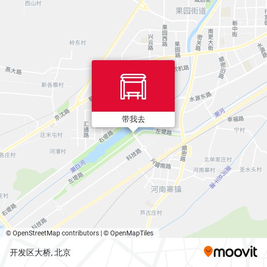 开发区大桥地图