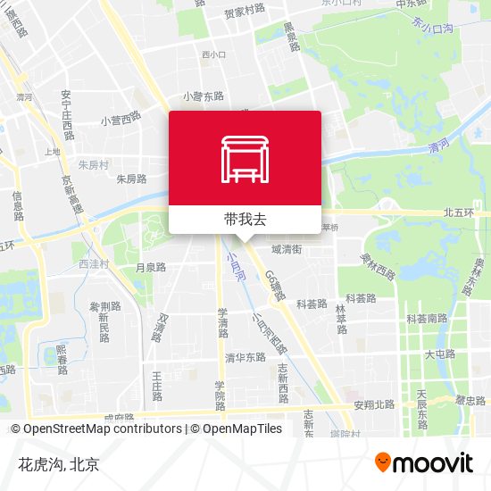 花虎沟地图