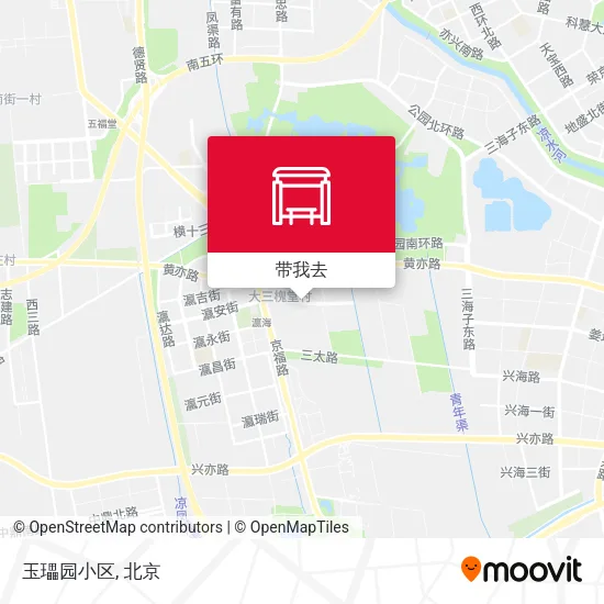 玉瓃园小区地图
