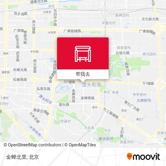 金蝉北里地图