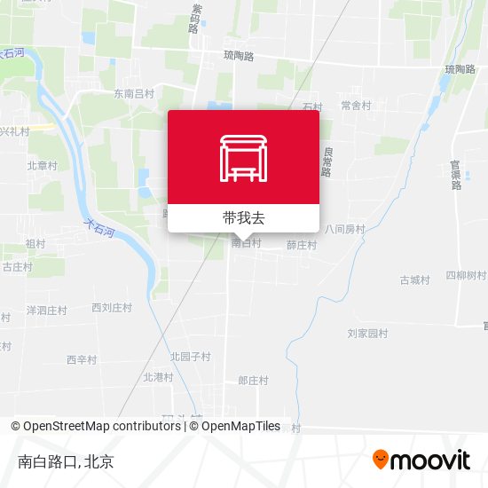 南白路口地图