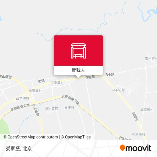 晏家堡地图