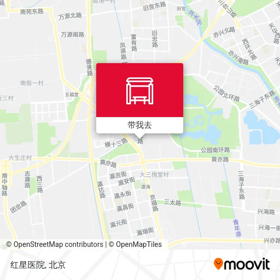 红星医院地图
