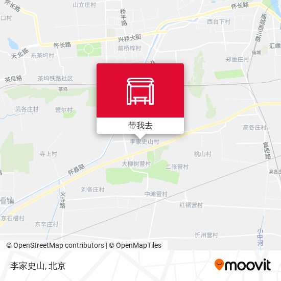 李家史山地图