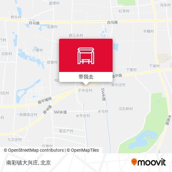 南彩镇大兴庄地图