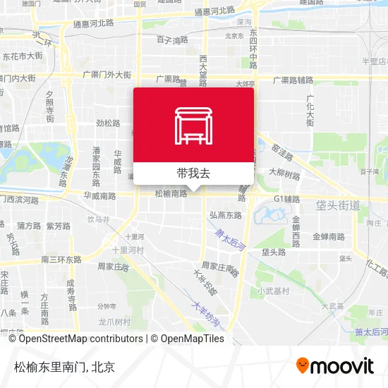 松榆东里南门地图
