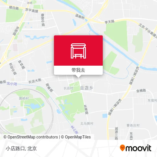 小店路口地图