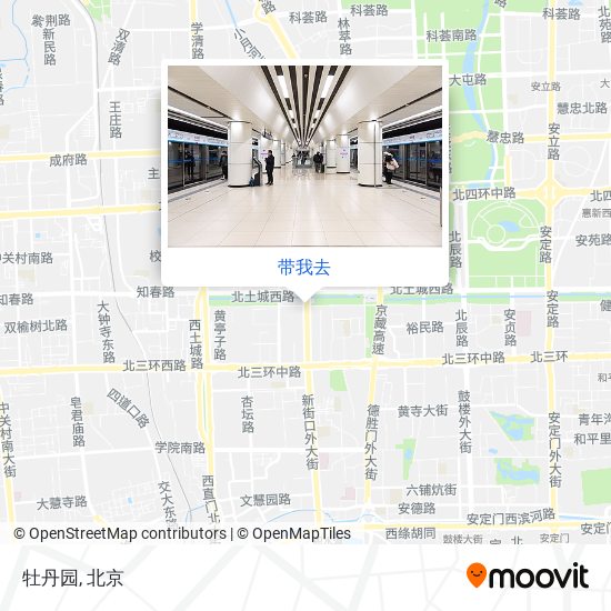 牡丹园地图