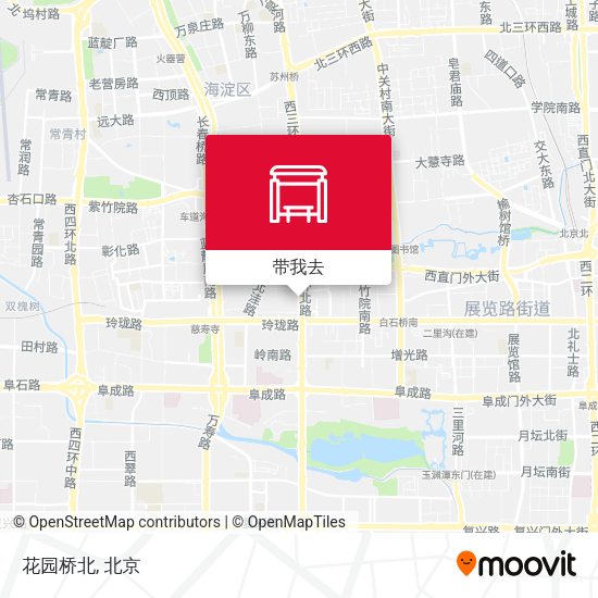 花园桥北地图