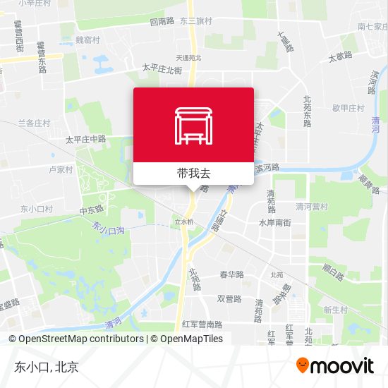 东小口地图