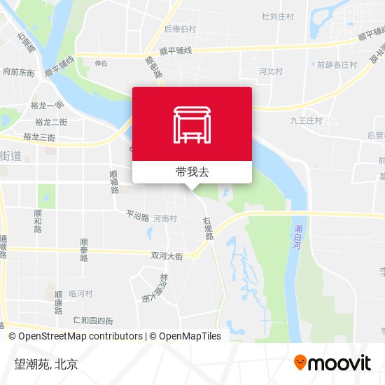 望潮苑地图