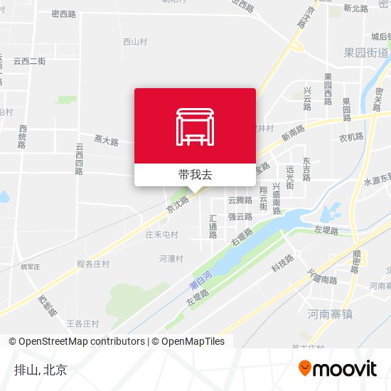 排山地图