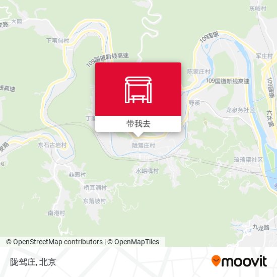 陇驾庄地图