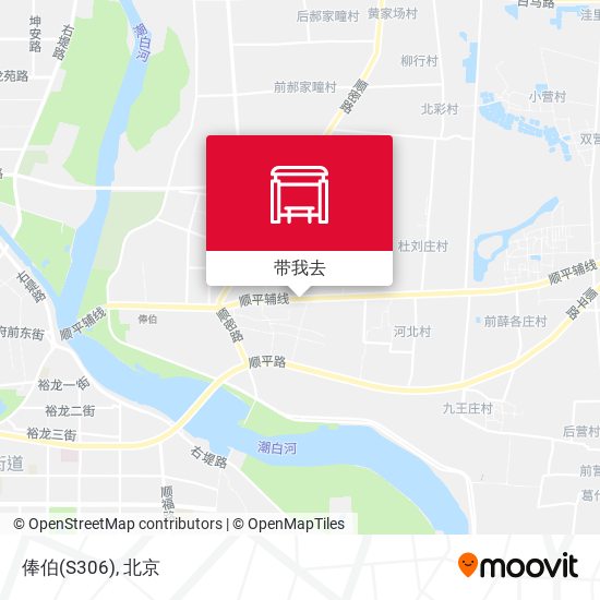 俸伯(S306)地图