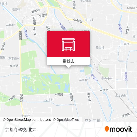 京都府驾校地图