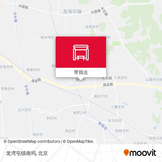龙湾屯镇南坞地图