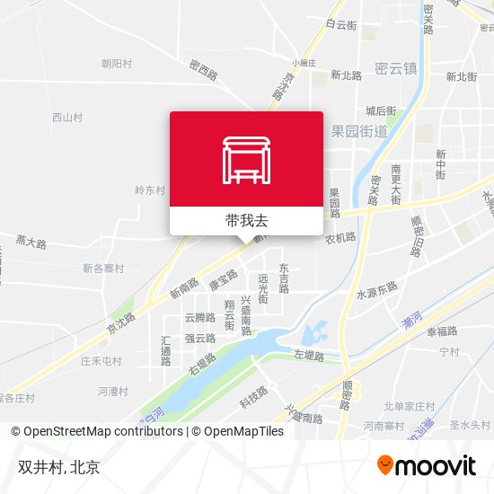 双井村地图