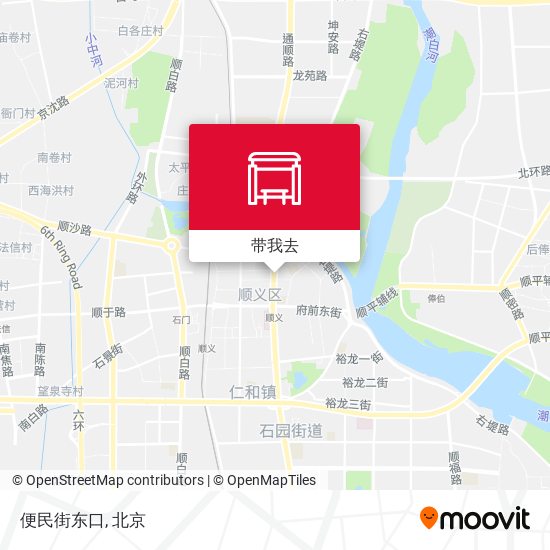 便民街东口地图